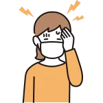 Headache Female SVG Icon